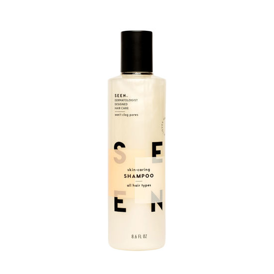 Picture of SEEN Shampoo - Scented - Non-Comedogenic & Sulfate-Free Hair Shampoo- Dermatologist-Developed - Safe for Sensitive & Acne Prone Skin
