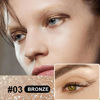 Picture of evpct 1Pcs Bronze Glitter Glittering Diamond Shimmer Liquid Eyeliner Eye Makeup Pencil Set, Sparkle Shimmer Colored Eyeliner Pen Waterproof Smudge Proof Long Lasting High Pigmented 03#