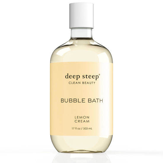 Picture of Deep Steep Bubble Bath, Lemon Cream, 17 Ounce