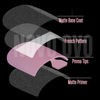 Picture of NOVO OVO Black French Tip Toe Nail Tips Press on, BERRY PINK Sharp Square Pre-Designed Soft Gel False Toenail Extension, Long/Medium Wide Fake Toenails, Full Cover Acrylic for DIY 15 Sizes 240 pcs
