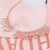 Picture of AOPRIE Rose Gold Birthday Tiara and Crown With Sash for Women - Rhinestone Princess Headband and Happy Birthday Accessories