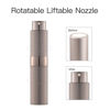 Picture of LISAPACK 8ML Atomizer Perfume Spray Bottle for Travel, Empty Refillable Cologne Dispenser, Portable Sprayer (Brown)