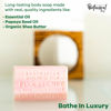 Picture of Australian Botanical Soap, Pink Lychee with Pawpaw Extract 6.6 oz. (187 g) Soap Bar | Natural Soap Base | All Skin Types | Women & Men | Shea Butter Enriched Bar Soap - Pack of 1