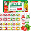 Picture of DMSKY 30 Pack Lip Balm, Natural Lip Balm Bulk with Vitamin E and Coconut Oil, Moisturizing Soothing Chapped Lips-15 Flavors