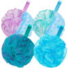 Picture of BCKENEY Bath Loofah Shower Sponge Body Back Scrubber Soft Mesh Shower Puffs Exfoliating Loofa for Women & Men Bath Accessories Cleaning Tool (4Pcs 75G, Extra Large)