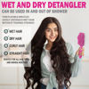 Picture of Fiora Naturals Hair Detangling Brush -100% Bio-Friendly Detangler Hair Brush w/Ultra-soft Bristles- Glide Through Tangles with Ease - For Curly, Straight, Women, Men, Kids, Toddlers, Wet and Dry Hair