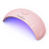 Picture of MelodySusie Portable UV LED Nail Lamp for Semi Cured Gel Nail Strips, Art04 6W Mini UV Light with 2 Timers (45s/60s) for Gel Nails, Stickers and Strips