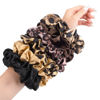 Picture of XL Big Silk Scrunchies for Women CEELGON Extra Large Scrunchie Satin Oversized Silk Thick Elastic Fluffy Hair Ties Jumbo Gigantic Soft Chiffon Cute Scrunchy Hair Scrunchies 6 Pack
