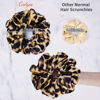 Picture of XL Big Silk Scrunchies for Women CEELGON Extra Large Scrunchie Satin Oversized Silk Thick Elastic Fluffy Hair Ties Jumbo Gigantic Soft Chiffon Cute Scrunchy Hair Scrunchies 6 Pack