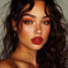 Picture of DE'MUMU Red Lipstick Matte for Women Superstay Long Lasting Lipstick Smudgeproof Liquid Lipsticks Cruelty Free Lip Makeup (DM29 Flamingo)