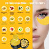 Picture of Qyiywim Under Eye Patches 70PCS, 24K Gold Eye Patches for Puffy Eyes Treatment, Under Eye Masks for Dark Circles and Puffiness, Non-Irritating Eye Mask Skincare, Eyes Bags Treatment, Eye Gel Pads