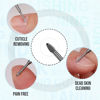 Picture of Makartt Nail Drill Bits:3/32" Safety Tungsten Carbide Cuticle Remover Drill Bit Professional Under Nail Cleaner Dead Skin Prepare for Electric Nails File Machine,Manicure Salon Supply