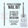 Picture of Makartt Nail Drill Bits:3/32" Safety Tungsten Carbide Cuticle Remover Drill Bit Professional Under Nail Cleaner Dead Skin Prepare for Electric Nails File Machine,Manicure Salon Supply