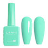 Picture of CANNI Pastel Green Gel Nail Polish, 1Pcs Sage Light Green Gel Polish Lime Mint Green Color Nail Polish Gel High Gloss Soak Off U V Gel Nail French Nail Manicure Salon DIY