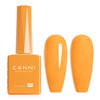 Picture of CANNI Orange Gel Nail Polish, 1Pcs Neon Orange Gel Polish Bright Orange Color Nail Polish Gel High Gloss Soak Off U V Gel Nail French Nail Manicure Salon DIY