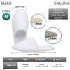 Picture of OSTADARRA 6 Pairs Spa Slippers, Non Slip Disposable Slippers For Guest, Washable Reusable, Which Can Be Used As Women Men, House, Indoor, Bathroom, Bedroom, Hotel, Bride Slippers
