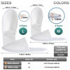 Picture of OSTADARRA 6 Pairs Spa Slippers, Non Slip Disposable Slippers For Guest, Washable Reusable, Which Can Be Used As Women Men, House, Indoor, Bathroom, Bedroom, Hotel, Bride Slippers (2 sizes)