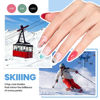 Picture of Beetles Winter Gel Nail Polish Kit with Uv Light, 37Pcs 25 Colors Gel Polish Starter Kit, Red Green Pink Blue Purple Gel Polish for Beginners with Everything Manicure Tools Gift for Women