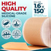 Picture of Medical Grade Silicone Scar Tape - 1.6”x150” - Visible Difference on Keloid & С-Section - Reusable Silicone Scar Sheets - Easy to Use