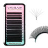 Picture of VAVALASH 7D W Shape Eyelash Extension 7D Premade Fans 0.07 D Curl Volume Lash Extensions Easy Fanning False Lashes Matte Black Volume Premade Cluster W Lashes(W Shaped-7D-0.07-D-8-15mm）