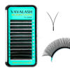 Picture of VAVALASH Y Lash Extensions C Curl 0.05mm 9mm Tray Easy Premade Volume 2D Fans Eyelash Extension YY Type Natural Volume Lashes Extension Soft Matte Black Lashes (YY-0.05-C-9mm)