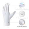 Picture of COOLJOB 100% Cotton Gloves, 6 Pairs White Cotton Gloves for Dry Hands Moisturizing & Eczema, Overnight Lotion, Sleep & Spa Treatment for Women & Men, Breathable Work Glove Liners, XS Size