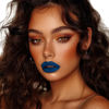 Picture of DE'MUMU Blue Lipstick Matte for Women, Super Stay Long Lasting Lipstick Smudge Proof No Transfer Liquid Lipsticks, Cruelty Free Lip Makeup (DM01 Blue Bomb)