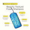 Picture of Pacifica Shampoo - Foaming Banana Cream Beachy Texture Foam Shampoo, Adds Effortless, Beachy Texture, For All Hair Types - Vegan & Cruelty-Free Dermatologist Tested