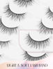 Picture of Natural Lashes Natural Eyelashes Short Eyelashes Natural Look False Eyelashes Wispy Eye Lashes Small Lashes Fake Lashes K33