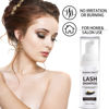 Picture of Eyelash Extension Shampoo 50 ml + Brush - Eyelid Foaming Cleanser - Sensitive Paraben & Sulfate Free - Eyelash Wash and Lash Bath for Extensions - Salon Use and Home Care