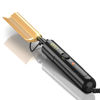 Picture of DAN Technology Curved Ceramic Hair Straightener and Heat Press Comb, 450°F Dual Voltage for Natural Black Hair, Portable for Travel & Home