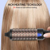 Picture of K&K Heated Curling Brush - 1.5 Inch Ceramic Tourmaline Ionic Volumizing Hot Brush for Root Volume & Loose Curls (Black)