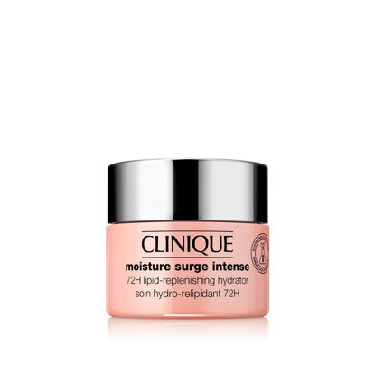 Picture of Clinique Moisture Surge Intense 72H Lipid-Replenishing Hydrator Face Moisturizer With Aloe Water + Cica | Hydrating + Moisturizing, Mini Travel Size, 0.5 Fl Oz