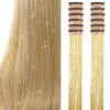 Picture of Hair Tinsel Pack of 12 Pcs Clip in Hair Tinsel 20 Inch Golden Glitter Tinsel Hair Extensions, Festival Tinsel Fairy Hair Extension Party Dazzle Hair Accessories Strands Kit (12Pcs,Golden#)