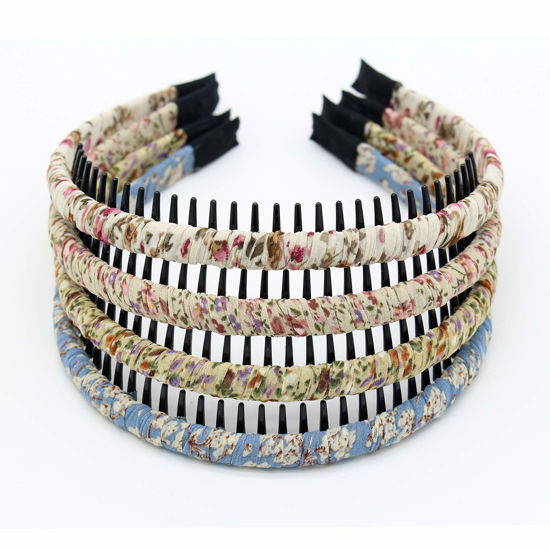 Picture of JOBAND fashion Hair Accessories Comfy short headband Hair Hoop teeth comb hairband Hair band Non-slip headbands for Women Girl(4 color)