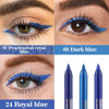 Picture of evpct 3Pcs Shimmer Royal Blue & Dark Blue & Royal Blue Gel Glitter Eyeliner Pencils Set for Women Waterproof Smudge Proof lapiz de ojos delineador de ojos contra el agua Eye Liner Makeup 07 08 24