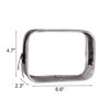 Picture of Clear Pouch Small, Clear Makeup Bag, 6.6"x2.3"x4.7" TSA Approved Toiletry Bag, Clear Travel Bags for Toiletries, Clear Cosmetic Bag for Women and Men Small-1 Pack Black