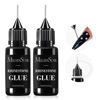 Picture of MelodySusie 2Pcs Nail Rhinestone Glue, 3D Gel Nail Art Design Strong Adhesive Nail Gem Glue for Nail Charms Gems Jewelry Decoration DIY Manicured at Home Cured Need Beauty Gifts for Women