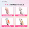 Picture of MelodySusie 2Pcs Nail Rhinestone Glue, 3D Gel Nail Art Design Strong Adhesive Nail Gem Glue for Nail Charms Gems Jewelry Decoration DIY Manicured at Home Cured Need Beauty Gifts for Women