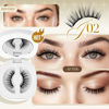 Picture of LASHVIEW Upgrade Soft Magnetic Eyelashes Natural Look, Reusable Magnetic Eyelashes with Applicator, No Glue Needed Magnetic Eyelashes Magnetic Lashes Kit, Easy to Wear and Remove CT01