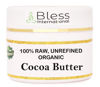 Picture of Organic Raw Cocoa Butter 100% Pure,Natural & Unrefined| Skin Moisturizer For Face, Body & Hair| 4 OZ/115 GM Ivory/White Grade A | DIY Creams, Balms, Lotions, Soaps| Softens Dry & Tough Skin