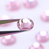 Picture of Novani Rhinestones 1440pcs SS10 Glass Rhinestones Crystal Flatback Gemstones for Crafts Nails Makeup Bags and Shoes Decoration（SS10, Pink）