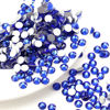 Picture of Novani Royal Blue Rhinestones, Flatback Loose Gemstones 1440pcs Glass Crystal Bulk for Clothes Shoes Crafts Makeup Nail Art and DIY Decorations(SS8, Sapphire)
