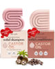 Picture of Kitsch Castor Oil Shampoo and Conditioner Bar for Dull & Dry Hair, Vegan & All Natural Solid Bar, Strengthens Hair | Paraben-Free, Made in USA, Valentines Gift - 2pcs