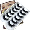 Picture of HBZGTLAD 6 Pairs Fluffy False Eyelashes Natural Faux Mink Strip 3D Lashes Pack (SR-1)