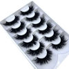 Picture of HBZGTLAD 6 Pairs Fluffy False Eyelashes Natural Faux Mink Strip 3D Lashes Pack (SR-1)