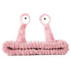 Picture of Molain Face Wash Headband, Palm and Snail Spa Hair Bands Makeup Headbands Women Cartoon Cute Coral Fleece Elastic Headband Creative Hair Accessories for Washing Face Shower Sports Beauty Skincare
