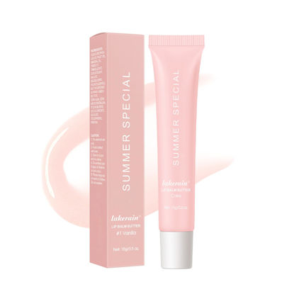 Picture of Summer Special Lip Butter Balm - Ultra-Hydrating, Nourishing Lip Care with Natural Ingredients, Shea Butter & Olive Butter, Soothes & Softens Dry Lips (#4 Cake (glitter), 0.5 Fl Oz (Pack of 1))