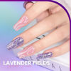 Picture of GAOY Glitter Gel Nail Polish, 16ml Lavender Purple Sparkly Gel Polish, Diamond Shiny Glitter Soak Off UV Gel for Nail Art, 1116 Lavender Fields