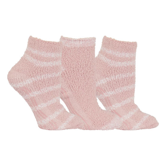 Picture of Dr. Scholl's womens Low Cut Soothing Spa - Lavender & Vitamin E Infused 2 3 Pair Packs Socks, Pink, 4 10 US